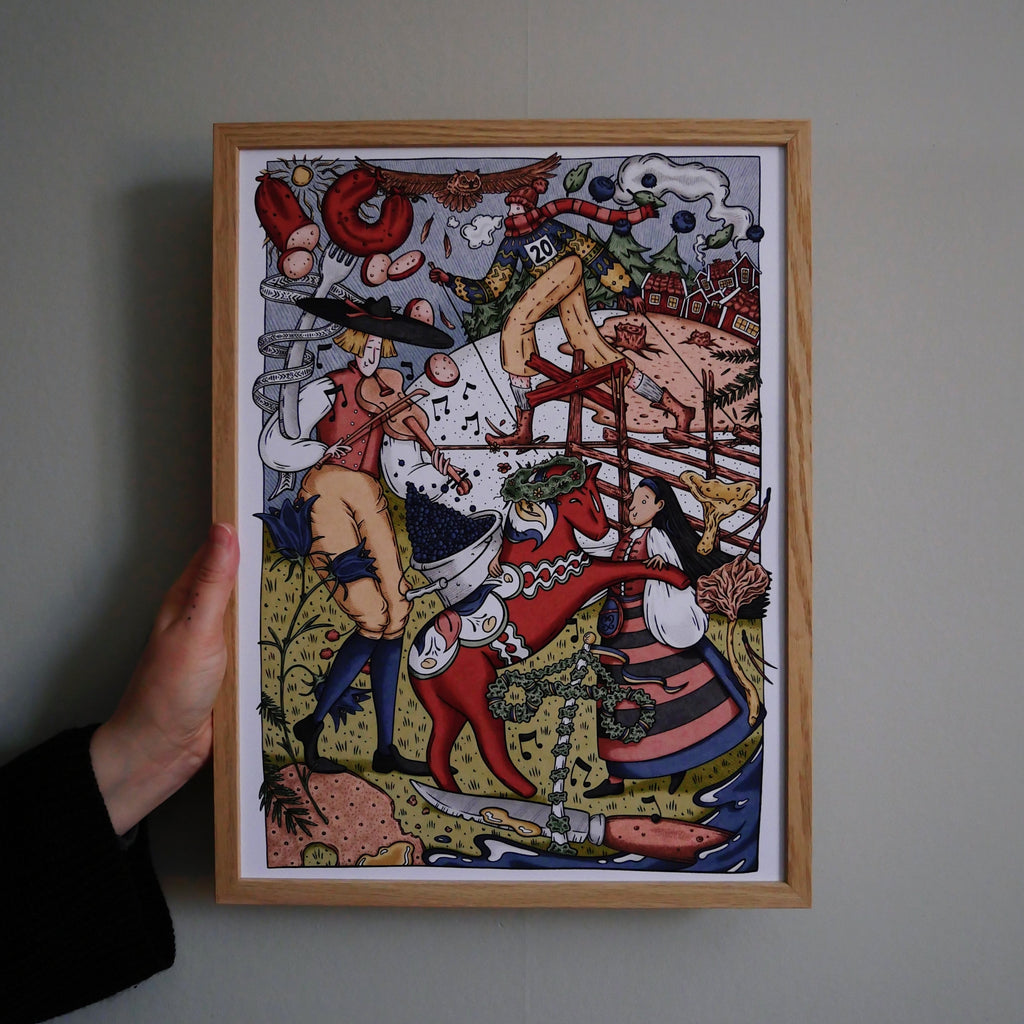 Dalarna I Poster