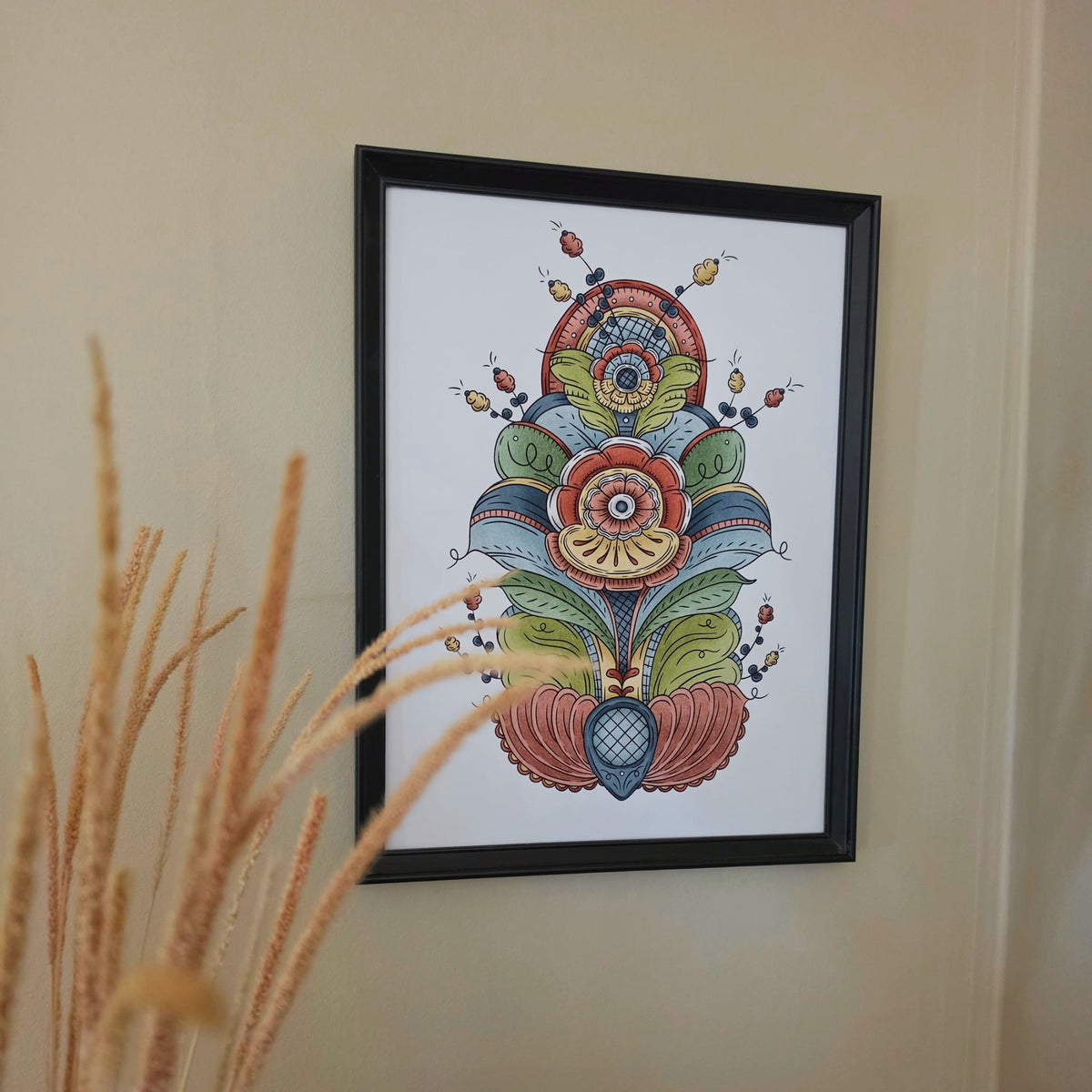 Kurbits Poster