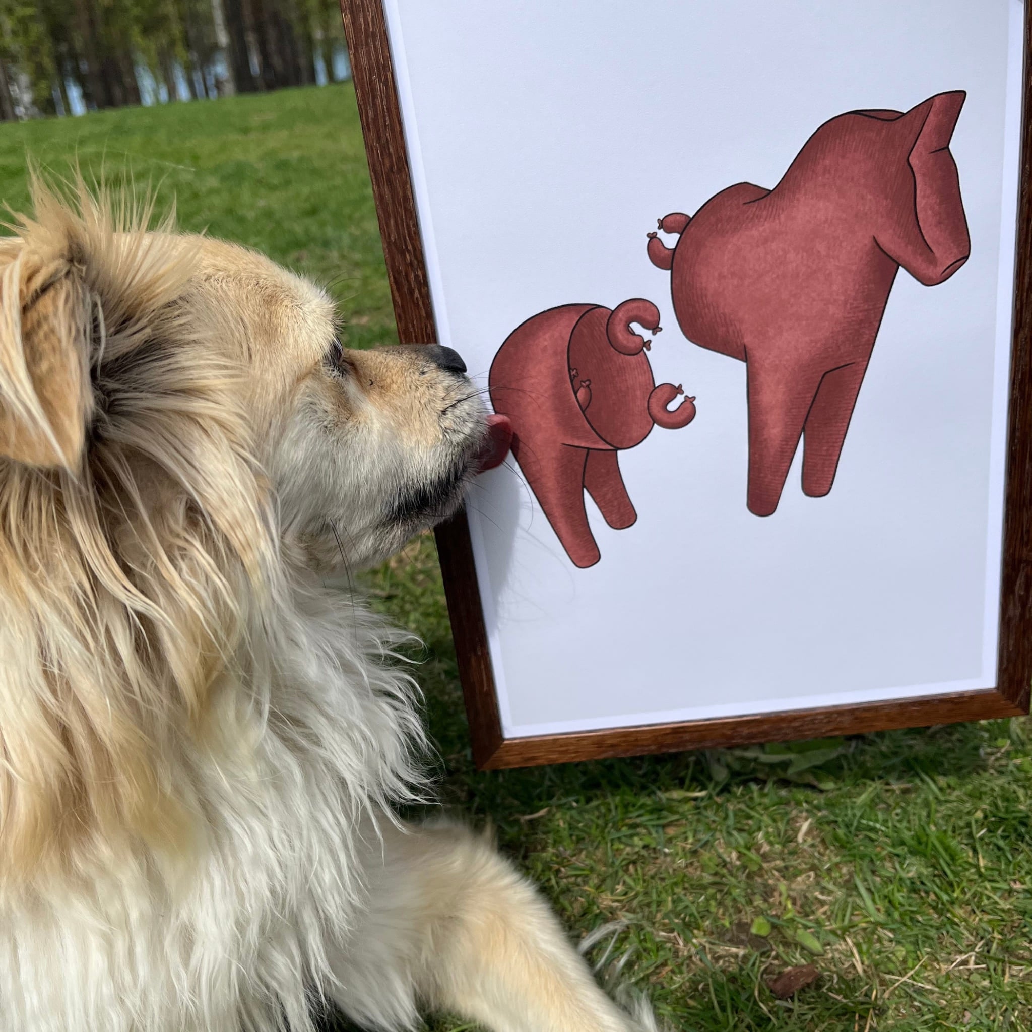 Faluhäst I Poster