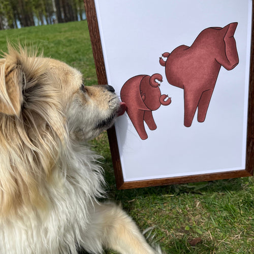 Faluhäst I Poster