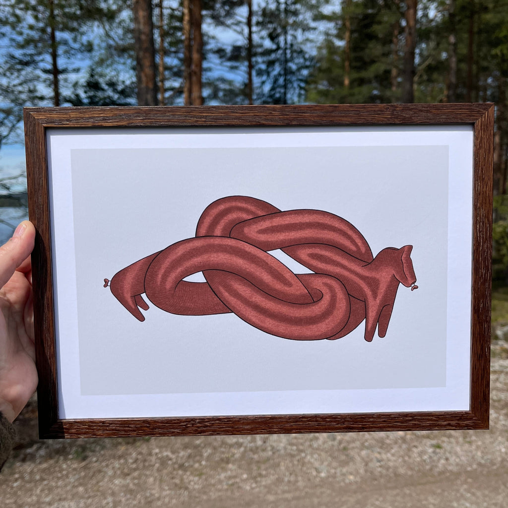 Kringelkörv Poster