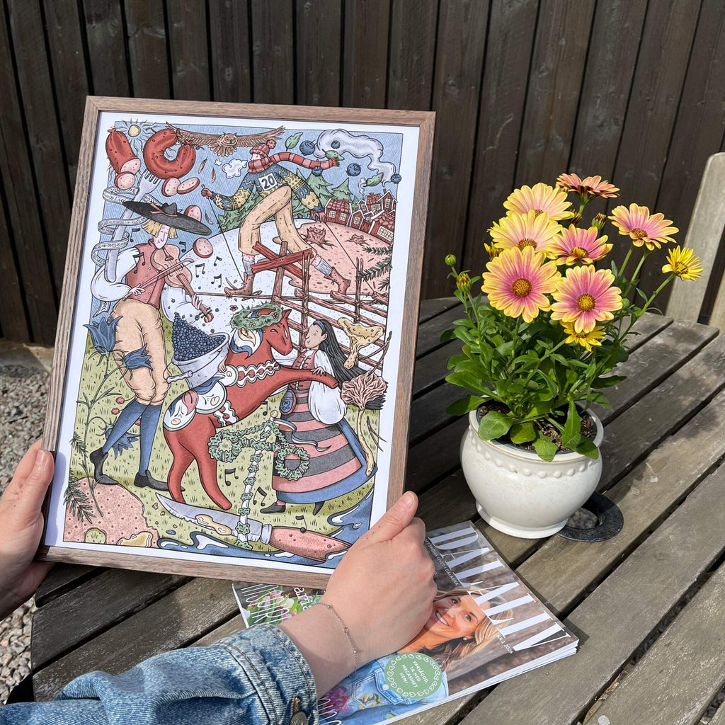 Dalarna I Poster