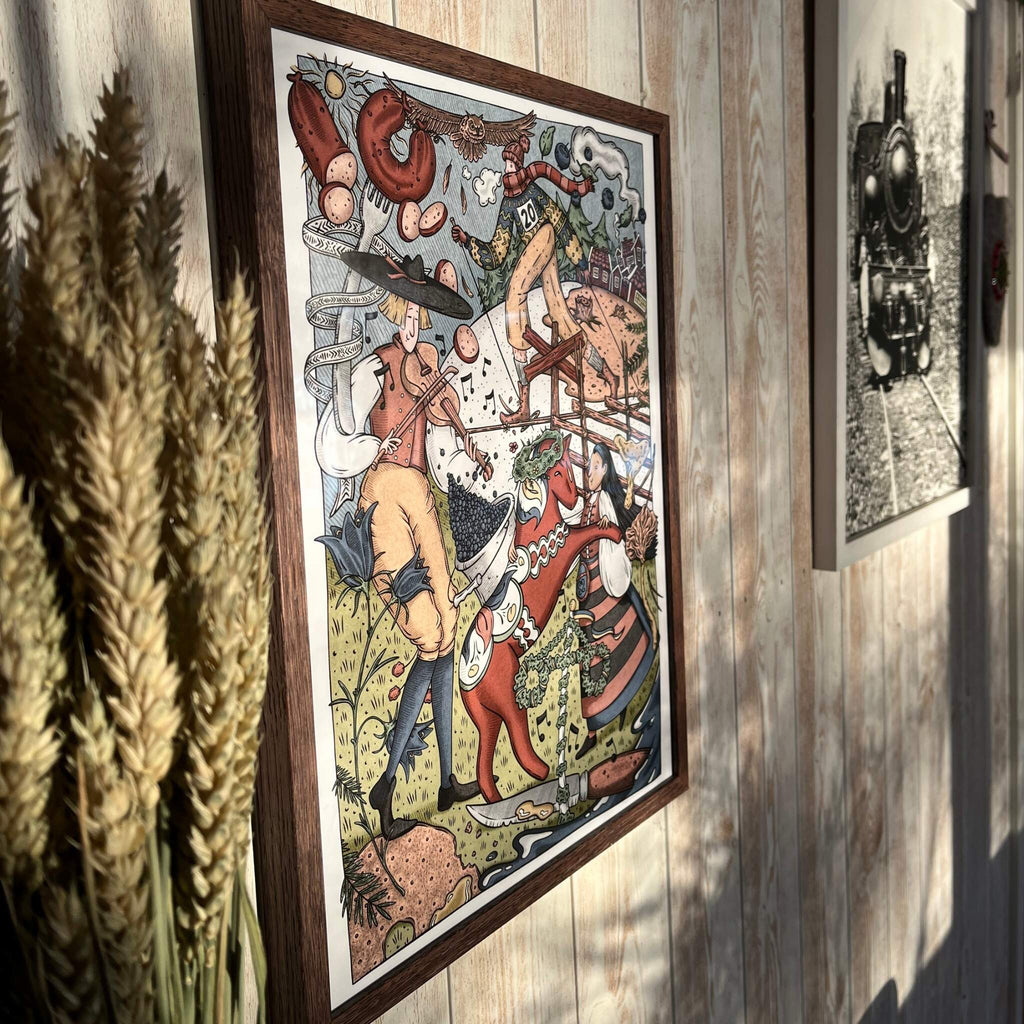 Dalarna I Poster